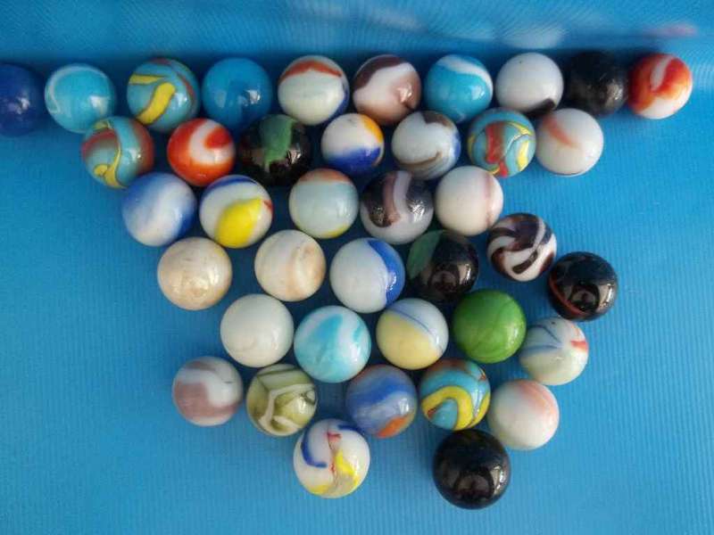 Lot of 40 Vintage Marbles