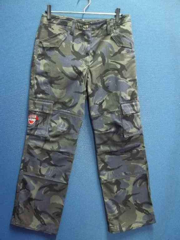 Armour Gear Bike Wear Kevlar Reinforced Ladies Camoflauge Jeans - Size 34 (New)