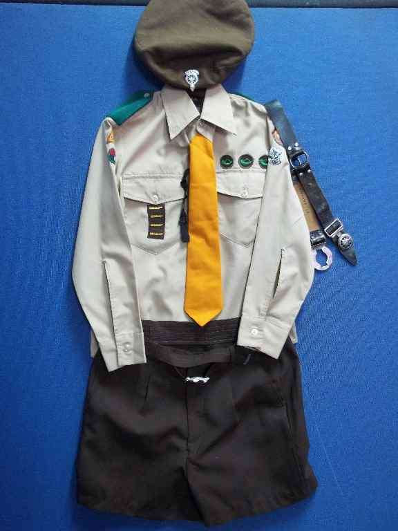 Vintage SA Voortrekkers Hou Koers Uniform