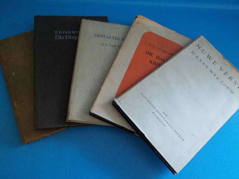 5 X N P Van Wyk Louw Books (See Ad)