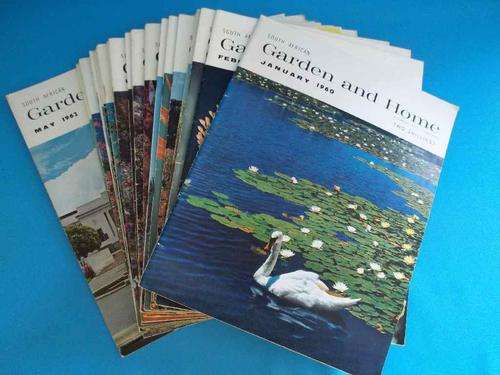 21 X Vintage Garden And Home Magazines 1960-1962