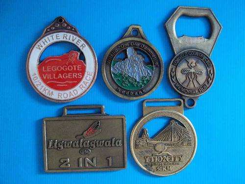 5 X Marathon Medals