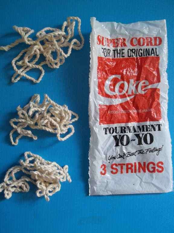 Super Cord For The Original Coke Tournament Yo Yo 3 Strings