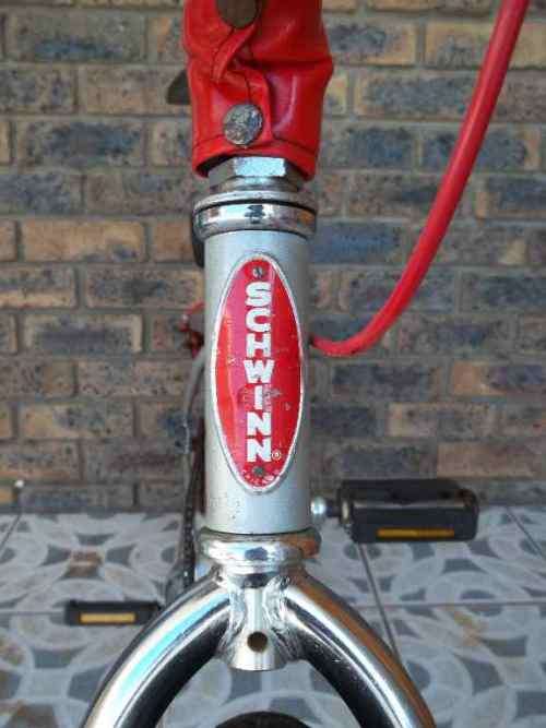 Fantastic Silver & Red Schwinn BMX Mag Scrambler 1979 SX-100 (ALL ORIGINAL!!!)