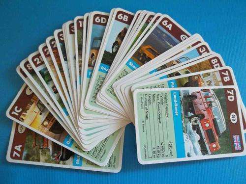 Super Trumps Quartette, Davbar, Playing Cards: Off Road