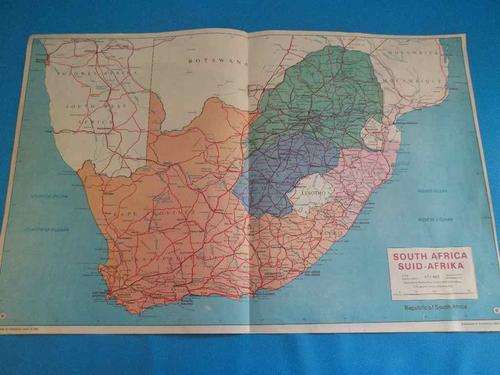 Supplement To Personality 10 April 1969 Map Of South Africa