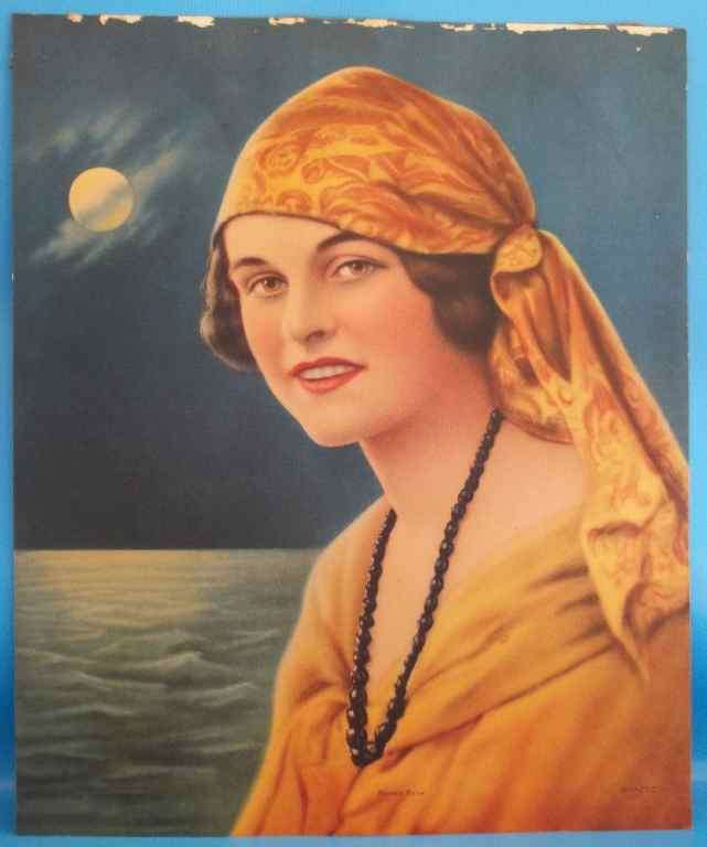 Attractive Vintage Paper Print - 30cm/25cm