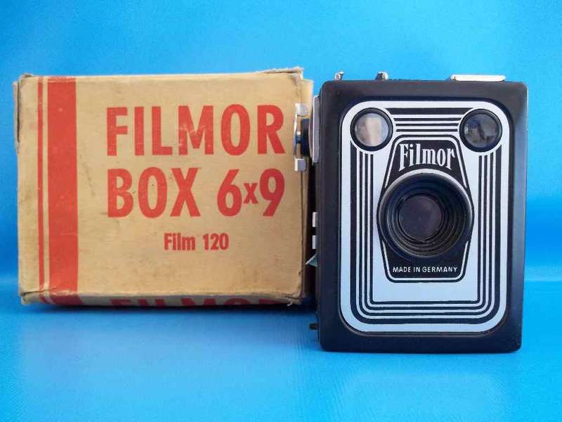 Vintage Filmor Box 6X9 Film 120 Box Camera