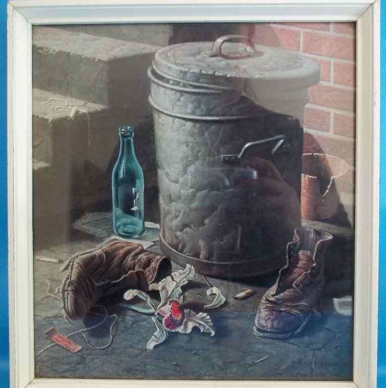 SIGNED Tretchikoff Souvenir Catalogue, 1952 - Sealed In Plastic - 39cm/25cm (Print: Blue Monday)