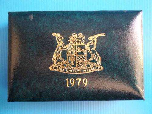 Ex Unitate Vires Medal Box, 1979 (Only, No Medals) - 8,5cm/5,5cm
