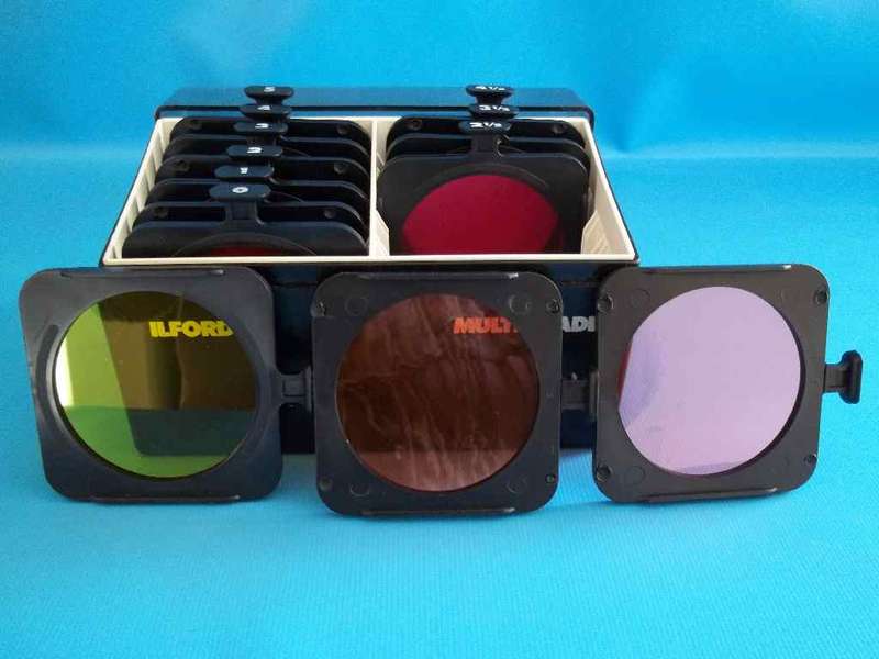 Vintage Ilford Multigrade Filters - Set 12