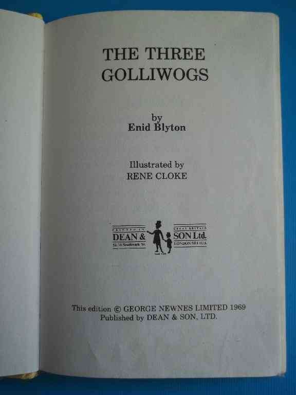 The Three Golliwogs - Enid Blyton - George Newnes Ltd, 1969