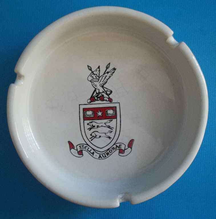 Stella Aurorae (University Of Natal) Crest Ashtray - Diameter 12cm