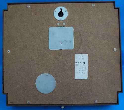 FANTASTIC VINTAGE SEIKO TRANSISTOR 5 JEWELS WALL CLOCK IN PERFECT WORKING ORDER!!! - 32cm/35cm/8cm