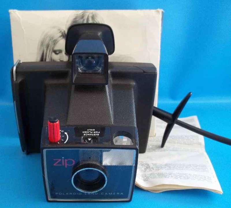 Vintage Polaroid Zip Land Camera