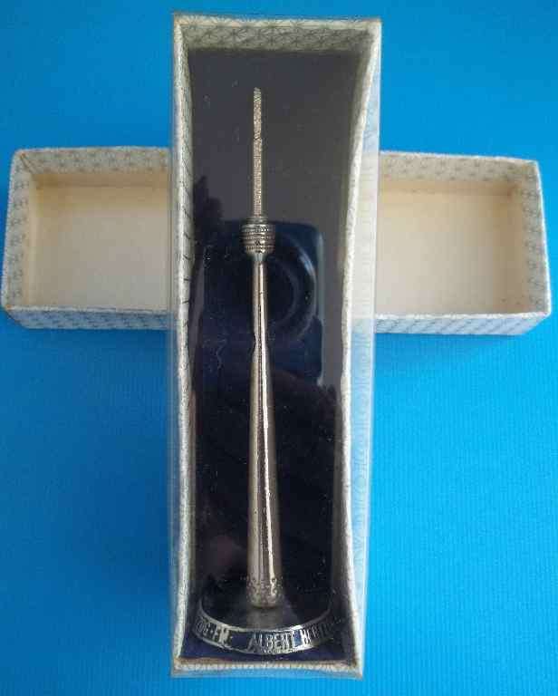 Boxed Souvenir Albert Hertzog Tower - Box 13cm/4cm/4cm