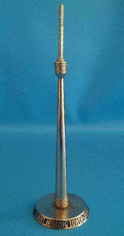 Boxed Souvenir Albert Hertzog Tower - Box 13cm/4cm/4cm