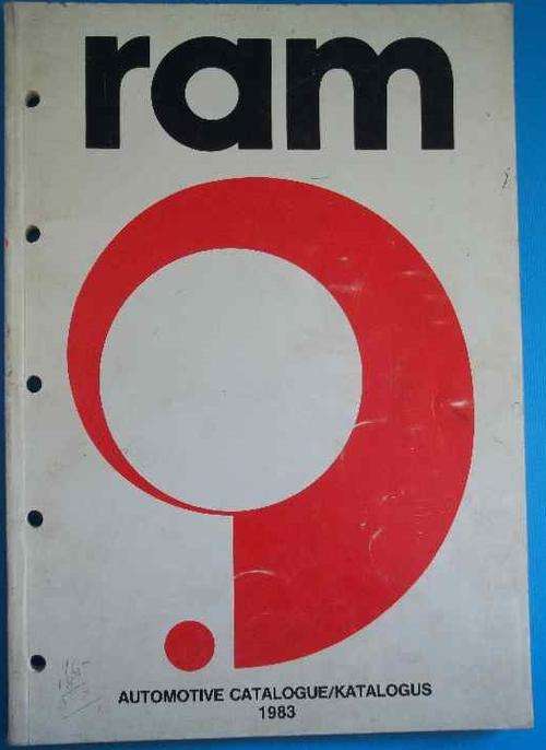 RAM Automative Catalogue 1983