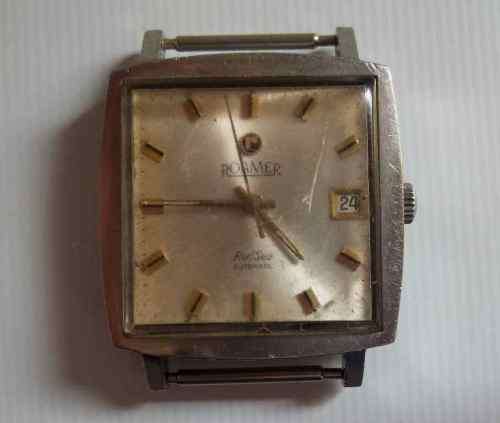 Rare Roamer Red Sea Automatic Watch - Working But Cosmetically Worn (Serial No. 474 9120 601)