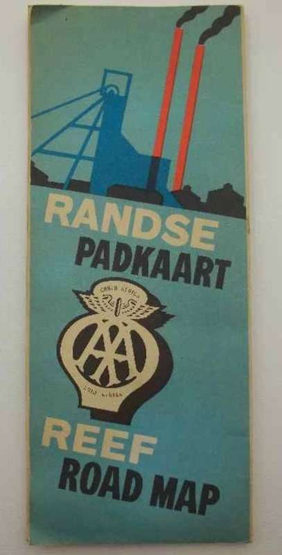 AA Reef Road Map/ Randse Padkaart