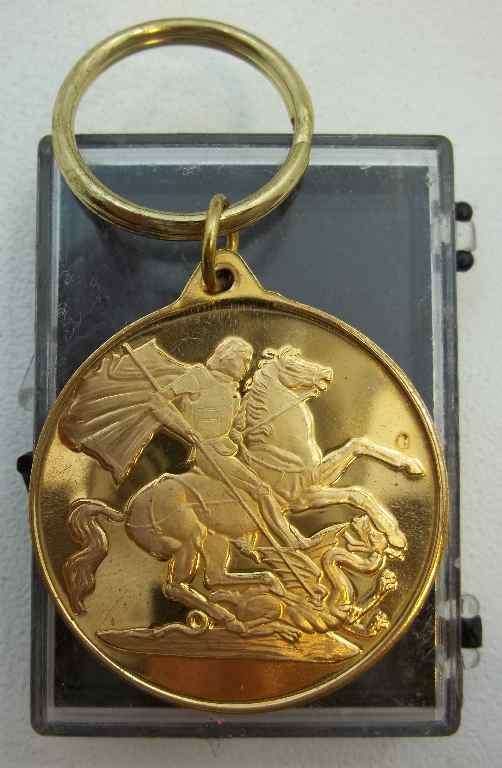 The Tower Mint Medallion Keyring 