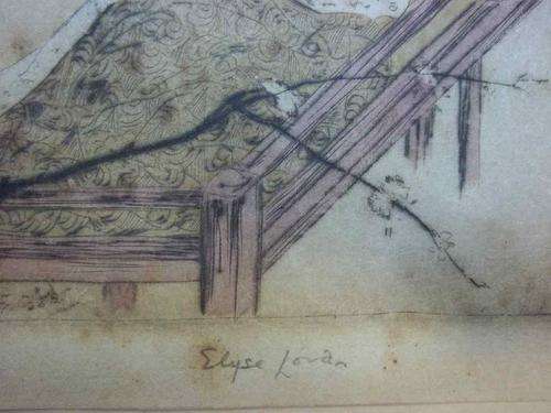 *Ultra Collectible* Signed In Pencil Elyse Lord Trial Proof Print - 21,5cm/17cm