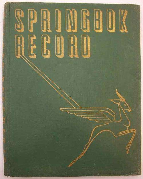 Springbok Record - Harry Klein, 1946 - South African Legion Of The British Empire Service League