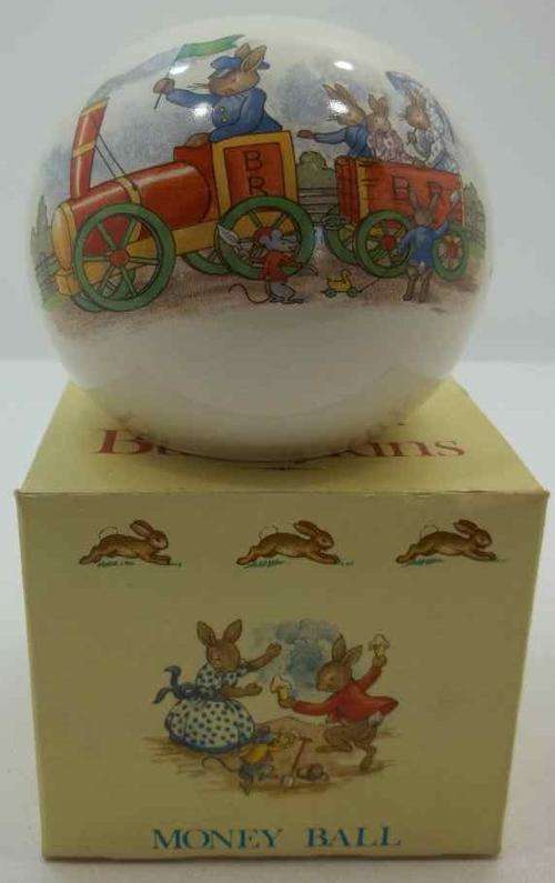 Royal Doulton Bunnykins Money Ball + Original Box (1981)