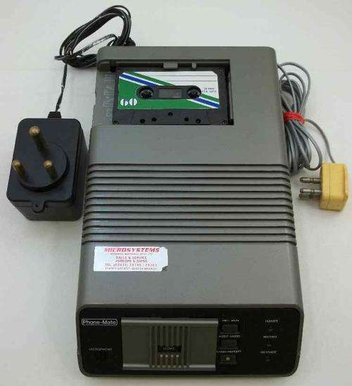 Metlionics Phone-Mate Telephone Answering Machine - Working