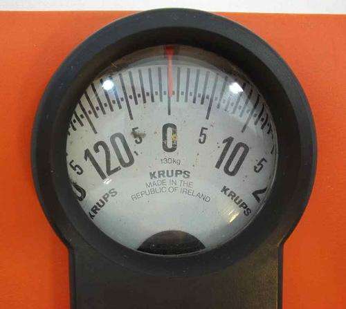 Krups, Made In Ireland Bathroom Scale With Removable & Adjustable Ideal Height/Weight Measurements