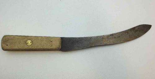 Very Old Joseph Rodgers & Sons Curved Blade Knife - Length 29cm