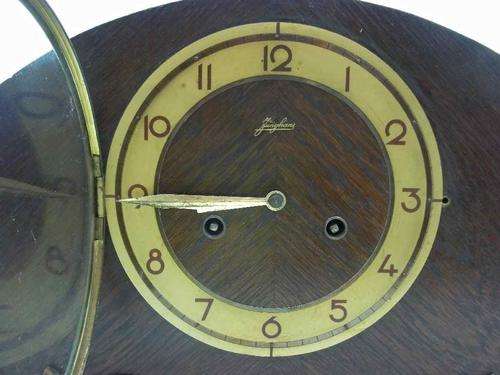 Junghans, Made In Germany, Mantel Clock - Working! - 52cm/23cm/12cm 
