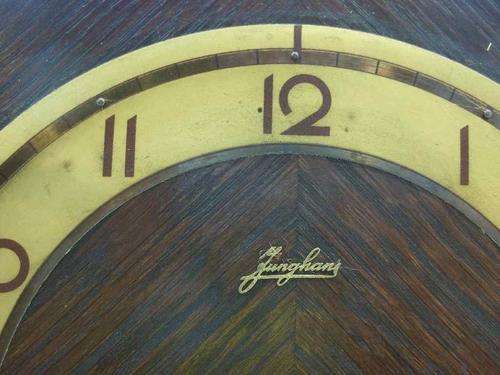 Junghans, Made In Germany, Mantel Clock - Working! - 52cm/23cm/12cm 