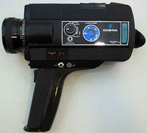 Cosina HDL-735 Super 8 Movie Film Camera + Case + Instruction Booklet