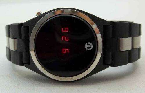 Vintage Red LED Timeband Digital Wristwatch