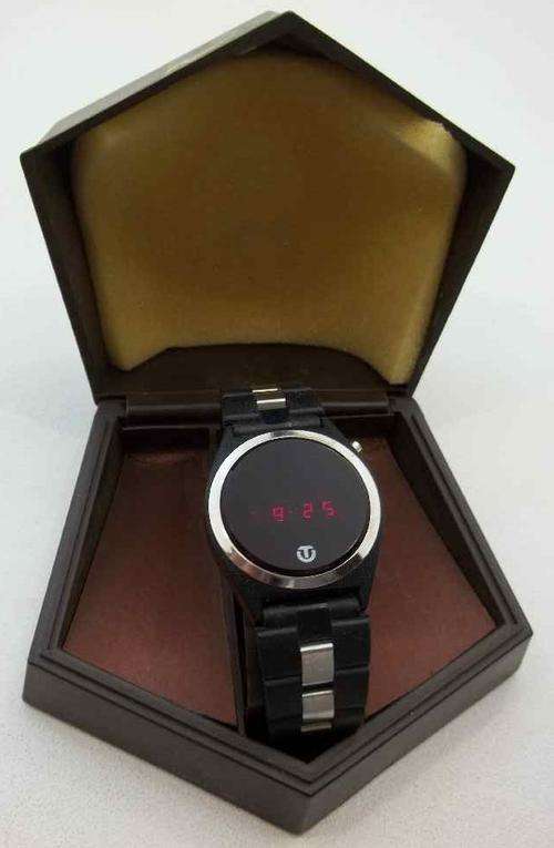 Vintage Red LED Timeband Digital Wristwatch + Original Box