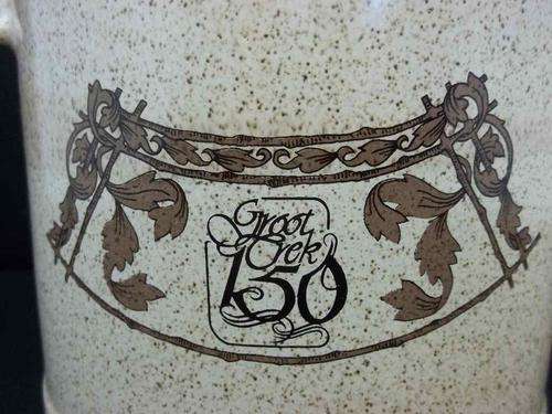 Large Groot Trek 1838-1988 150 Years Biscuit/Rusk Jar - Height 22,5cm, Diameter18cm