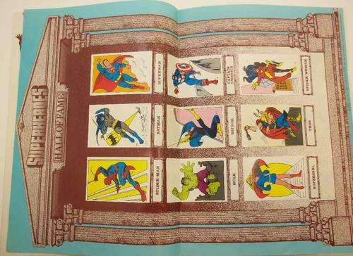 The Superheroes Swap Sensation Official Souvenir Album, 1982 - Complete!!! & Excellent Condition!!!