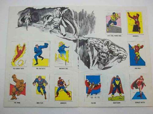 The Superheroes Swap Sensation Official Souvenir Album, 1982 - Complete!!! & Excellent Condition!!!