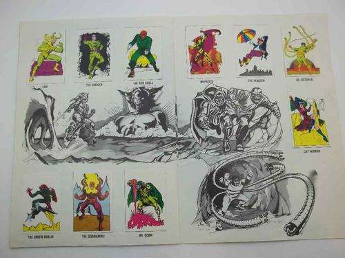 The Superheroes Swap Sensation Official Souvenir Album, 1982 - Complete!!! & Excellent Condition!!!
