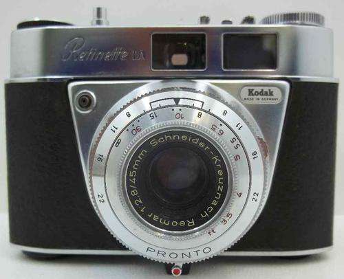 Vintage Kodak Retinette 1A Camera With Case & Instructions