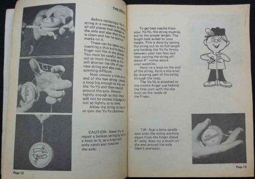 Championship Yo-Yo - Andy Catchpole, 1975 (Booklet Of Yo-Yo Tricks!)