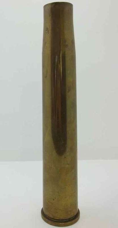 Brass Shell Casing - Height 31cm; Base Diameter 6cm