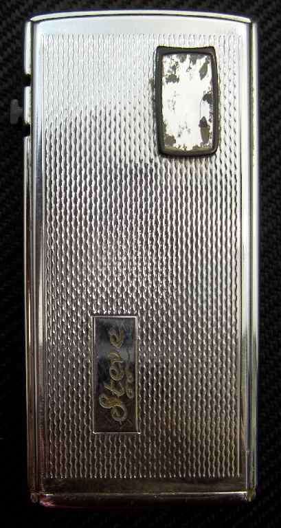 Ronson Varaflame Electronic Battery Operated Lighter - 7cm/3,5cm/1cm (Engraved "Steve")