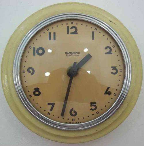 Hammond Synchronous Wall Clock - Diameter 17,5cm - Working