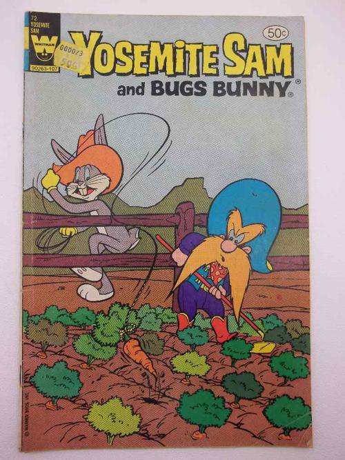 Yosemite Sam And Bugs Bunny No 72, 1981 - Western Publishing Company