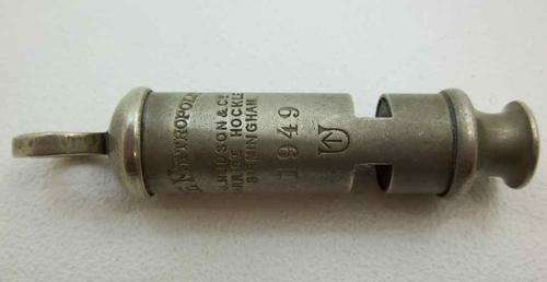 The Metropolitan - J Hudson & Co Barr St Hockley Birmingham Whistle 1949, Arrow Stamped