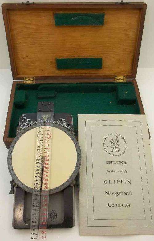 WG Pye & Co Ltd WWII 1940's Flight Course & Speed Calculator MKIIA Serial no.19078/40