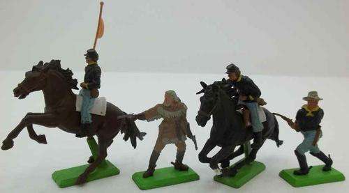Britains Ltd Deetail Made In England 1971 - Vintage Plastic Toy Soldiers
