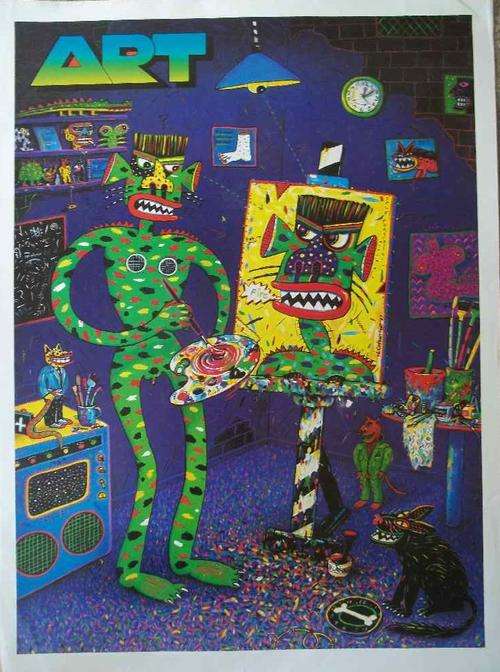 Norman Catherine Self-Portrait Print - 62cm/45cm